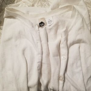 SALE! Nordstrom juniors white cardigan L